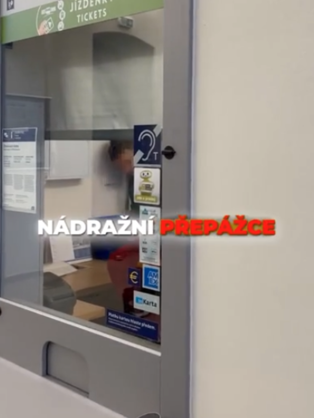 Indukční smyčka v nádražní budově Sokolnice-Telnice u Brna